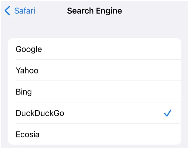 DuckDuckgo es, definitivamente, la mejor de las funciones de Safari que debes usar en iPhone