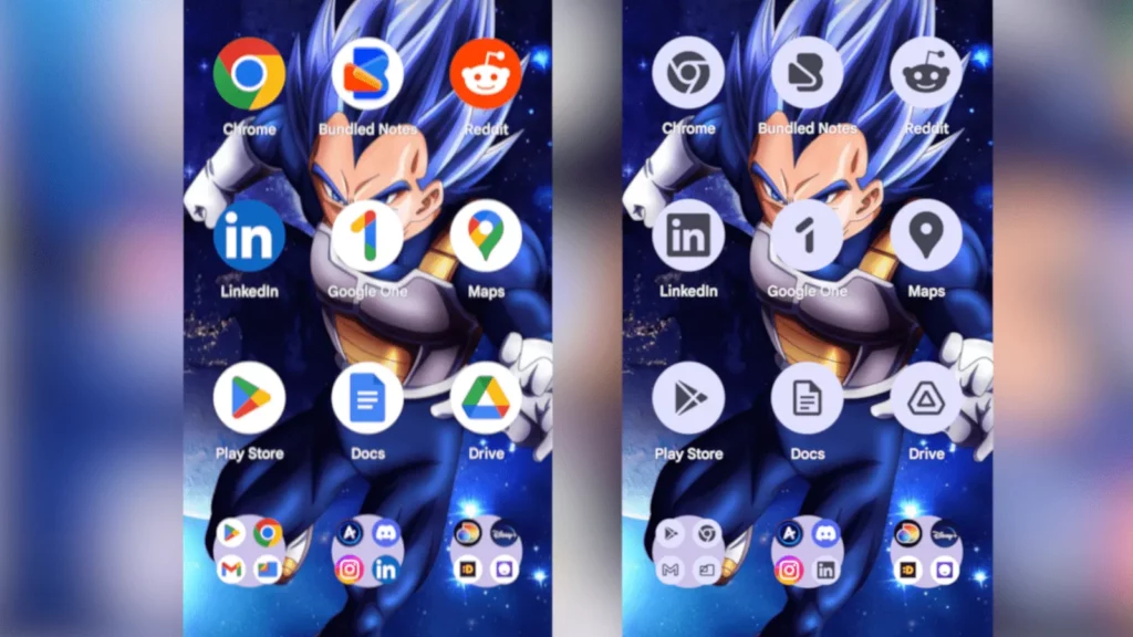 Cómo habilitar iconos temáticos en Android 13