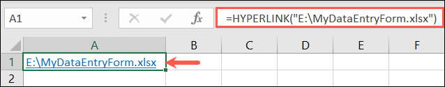 Usos de la función de hipervínculo  en Microsoft Excel
