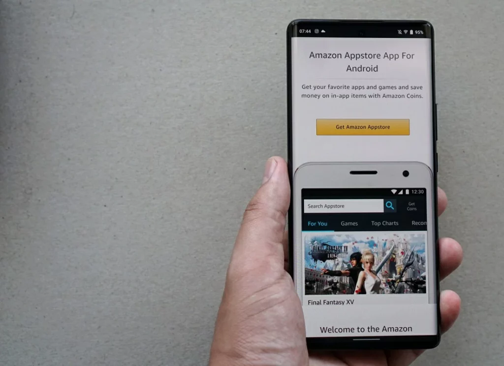 aplicaciones de Amazon en tu teléfono