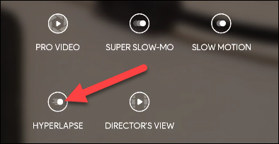 Grabar vídeos con Hyperlaps en cámaras Samsung.