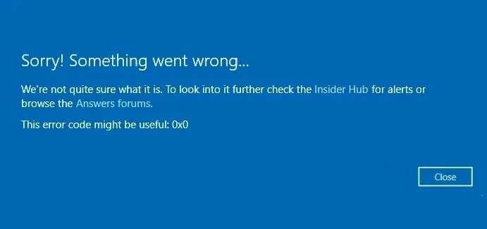 Cómo solucionar o reparar el código de error 0x0 en Windows