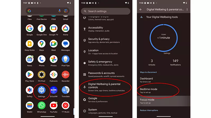 Atenuar el fondo de pantalla con el modo dormir en Android