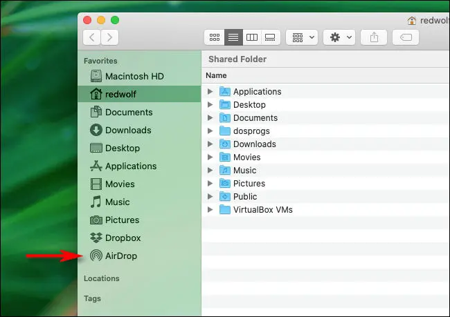 AirDrop est l'une des fonctions indispensables du Mac.