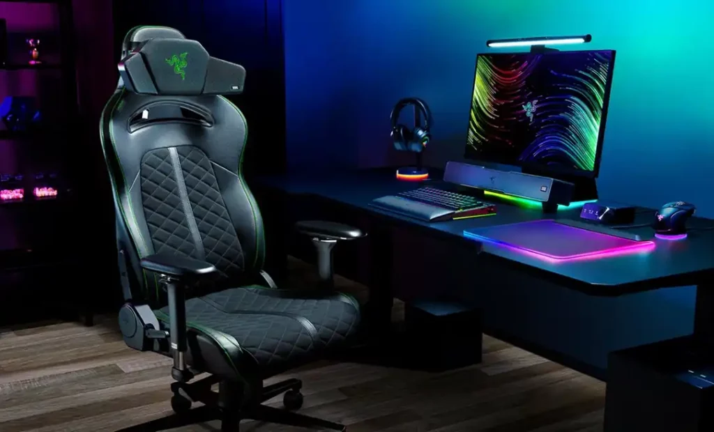 altavoz silla gaming