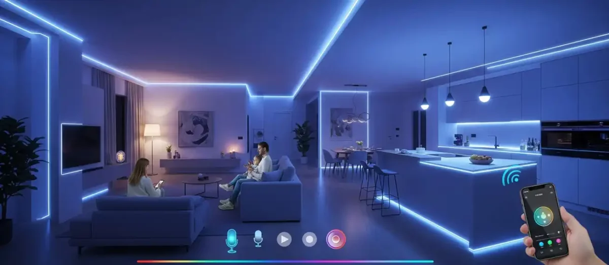 iluminación inteligente