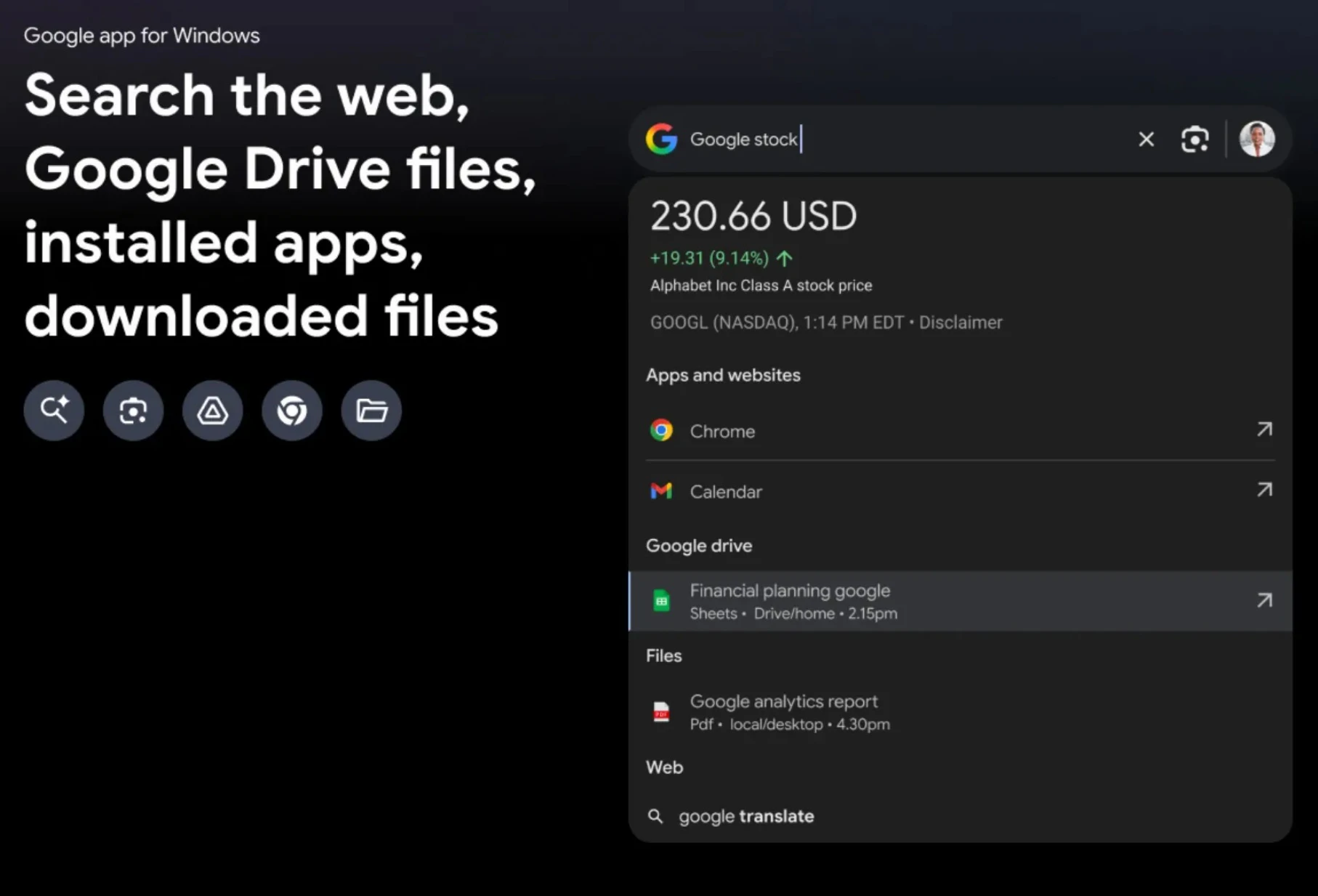 app google windows