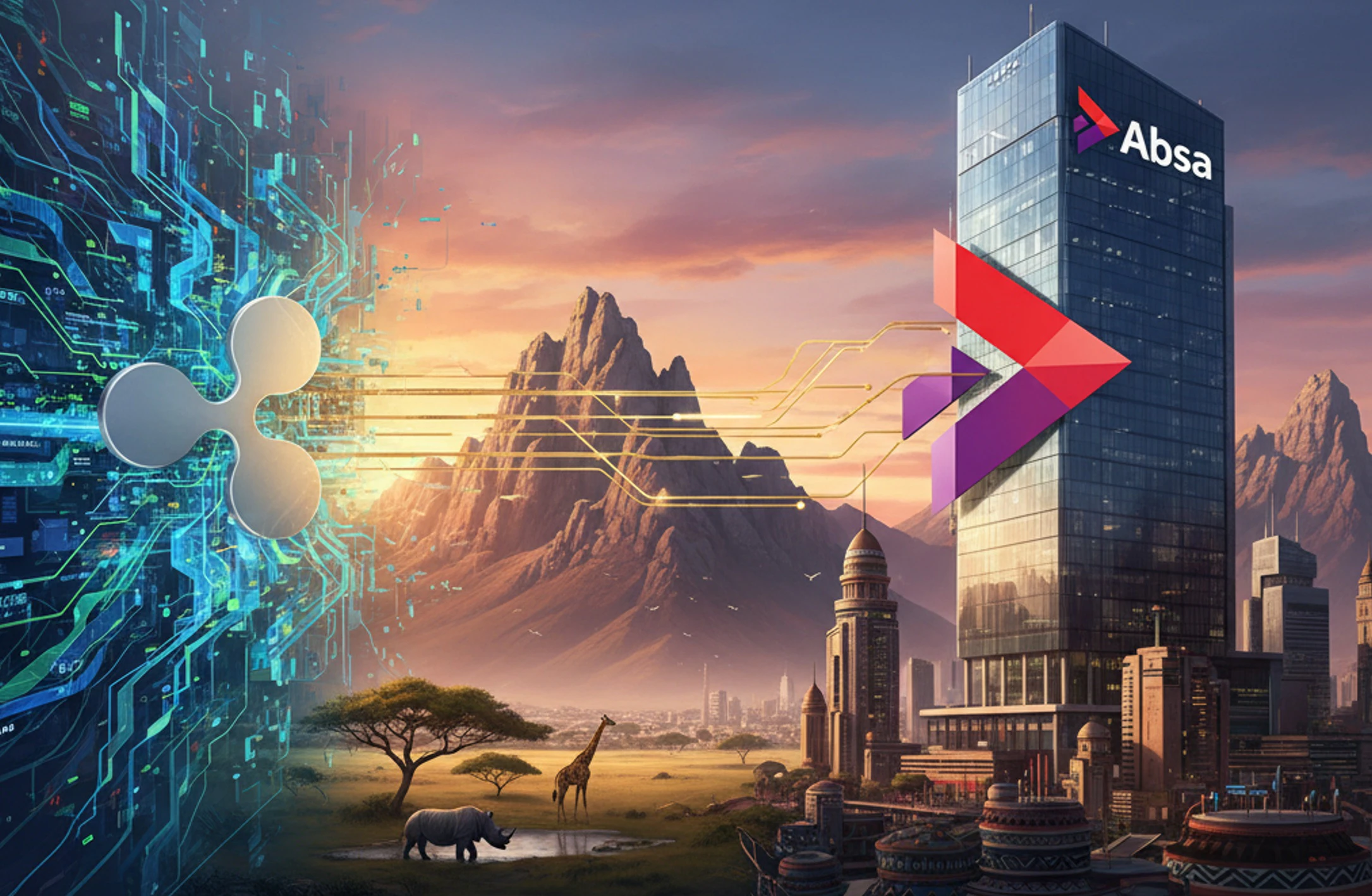 Ripple Absa Bank Sudáfrica