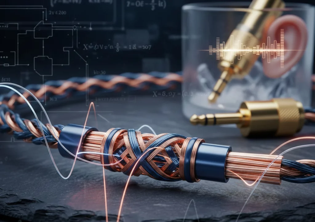 Diseño de cables Hi-Fi: materiales, geometría y control de señal