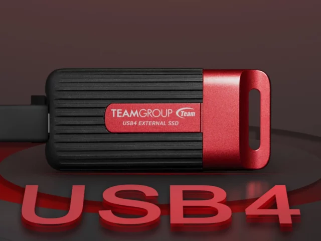 TeamGroup lanza el SSD PD40 externo con USB4 y velocidades de 4000 MB/s