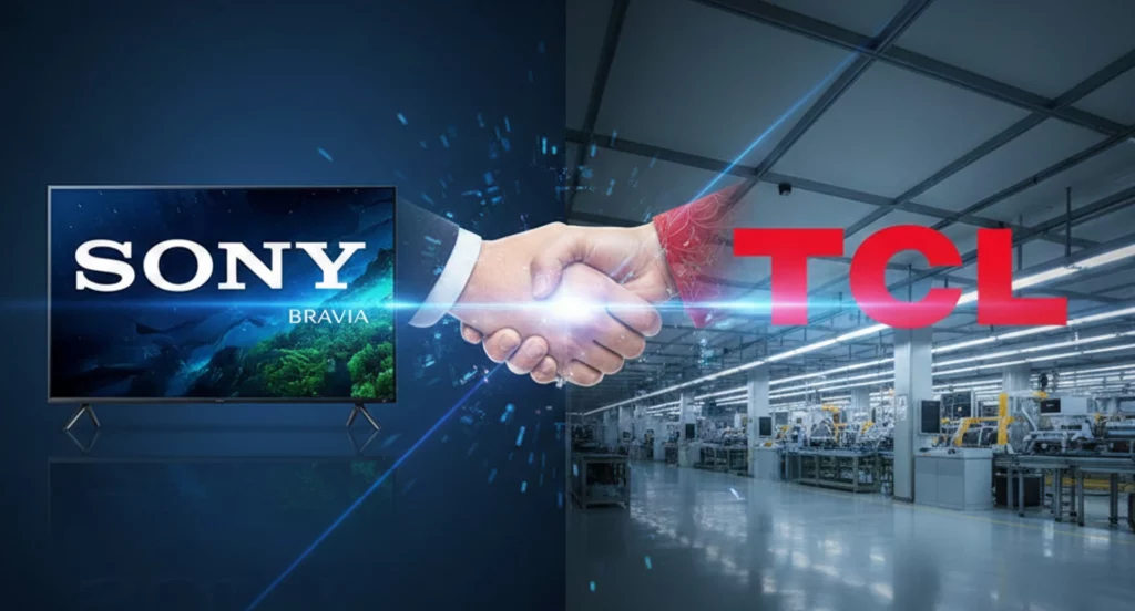 Sony entrega a TCL el control de sus televisores y equipos de audio