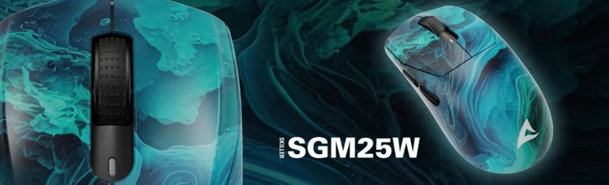 Sharkoon estrena el SKILLER SGM25W, un ratón barato con sensor de 12000 DPI