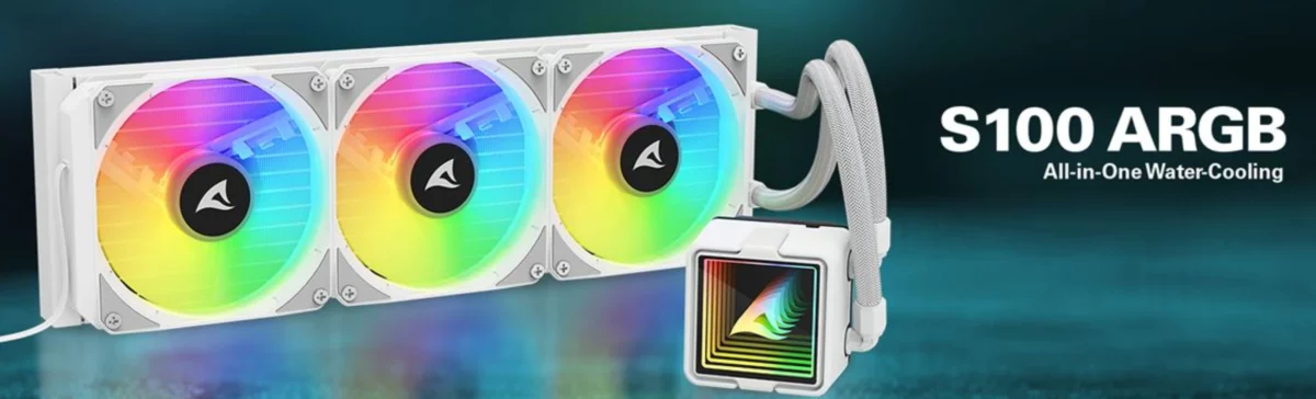 Sharkoon presenta la refrigeración líquida S100 ARGB