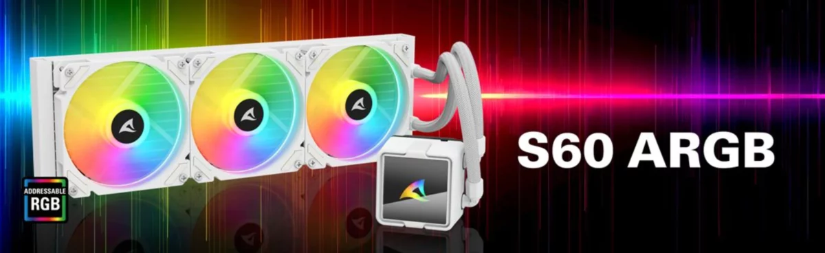 Sharkoon renueva su refrigeración líquida con los modelos S60 ARGB, S50 ARGB y S40